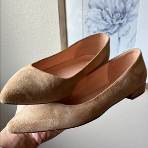 J. Crew suede flats